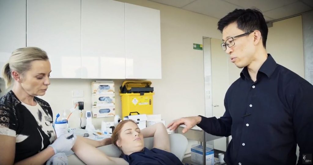 Excessive underarm treatment Dr Gavin Chan