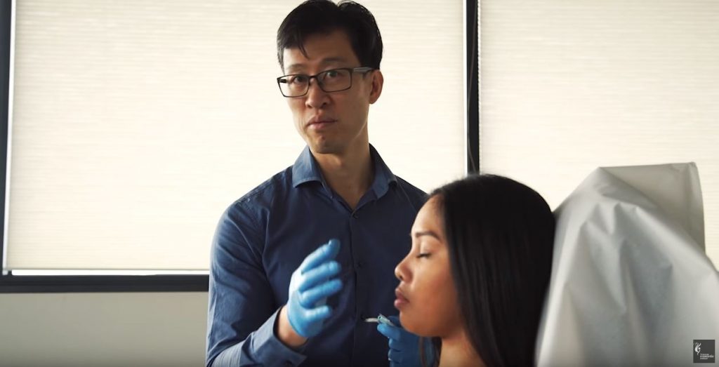 Dr Gavin non-surgical rhinoplasty for Asian noses
