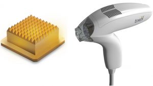 equipment used for tixel skin treatment